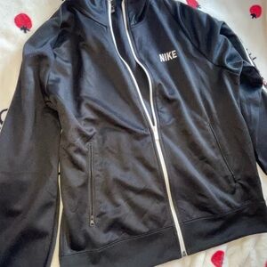 Nike Men's Black Zip-Up Sweater